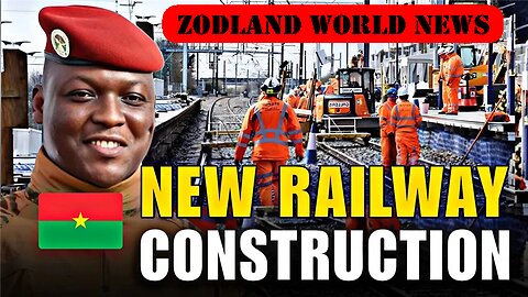 ►🚨🇧🇫🇧🇫🇧🇫 Corrupt African Leaders Embarrassed | Traore Begins Burkina Faso RAILWAY Construction