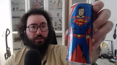 Drink Review! Superman Drink Sour Blue Raspberry