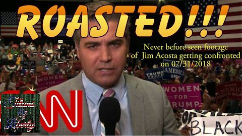 Jim Acosta confronted & roasted by Titans of Liberty's Jason Lo