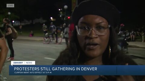 'Understand that people are angry. Understand that people are hurting': Protester delivers message following 5th day of George Floyd protests in Denver