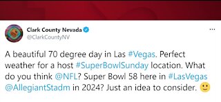 Clark County floats idea of Super Bowl Las Vegas 2024