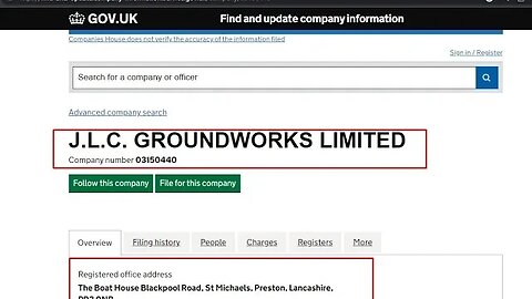 Lets break this down so simple : J.L.C. GROUNDWORKS LIMITED & Swift Incorporations Limited = ...