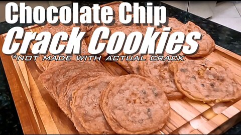 I Finally Share My Famous Chocolate Chip Crack Cookies Recipe