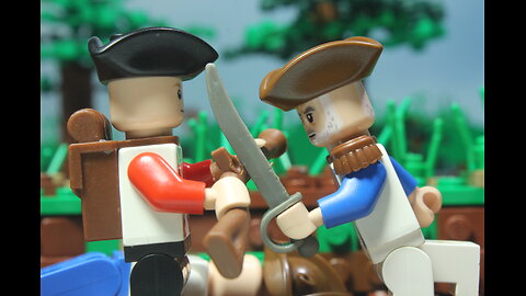 British vs Americans - Lego Stop Motion