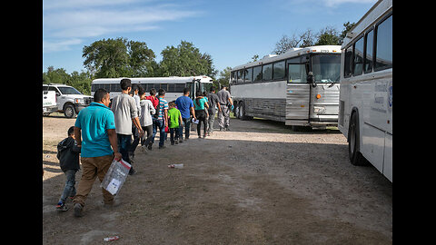 Biden - Harris Negotiate Busses To Transport Migrants Using CBP One App To U.S.