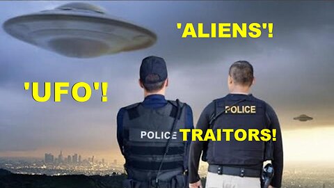 Call: Clown World Order! Police Now Being Trained In How To Deal With A UFO Encounter!