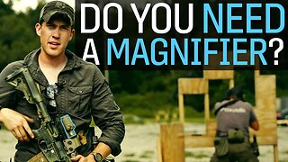 Magnified Vs. Red Dot At 100 Meters