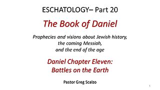 7/14/24 Eschatology #20: Battles on the Earth