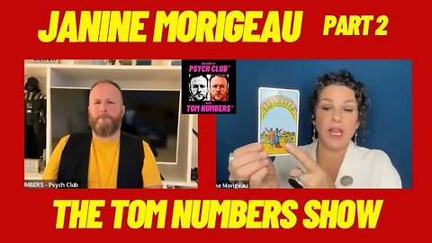 Tarot By Janine JANINE MORIGEAU on The TOM NUMBERS Show…