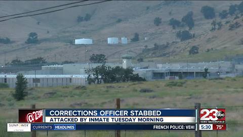 Correctional officer stabbed multiple times, inmate had fractured skull, broken eye orbital at Tehachapi prison during fight