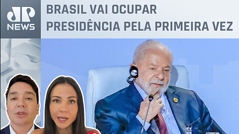 Lula se prepara para participar da reunião do G20 na Índia; Amanda Klein e Claudio Dantas analisam