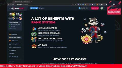 How Betfury RAKE BACK Works For Beginners?!