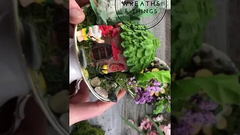 DIY Fairy Garden 03 - Shorts - Dollar Tree Fairy Garden