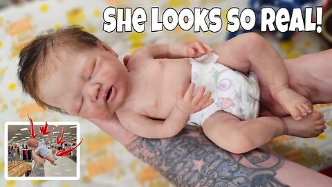 I Can See You| Shopping For GIVEAWAY Baby| Changing ALL MY FAKE LIFELIKE Silicone Baby Dolls