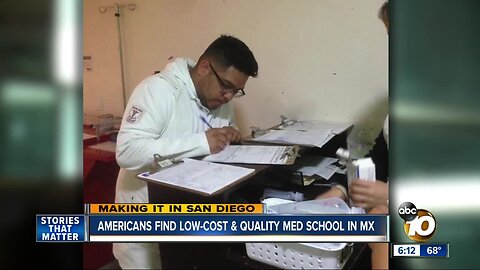 Americans choosing a medical school in Mexico to save money