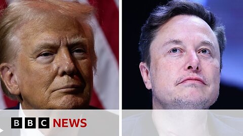 Elon Musk hosts friendly discussion with Donald Trump on X after tech delays | BBC News