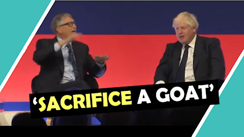 Boris Johnson And Bill Gates Talk 'Sacrifice A Goat' / Hugo Talks #lockdown