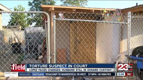 Torture suspect appeared in court