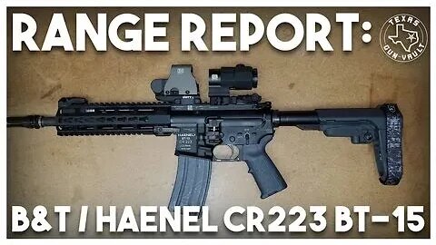 Range Report: B&T Haenel CR223 BT-15 Pistol (The gun that beat the HK416)