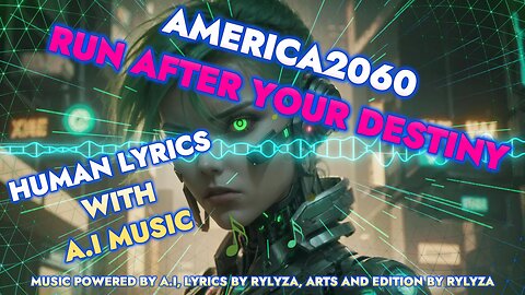 AMERICA2060 - RUN AFTER YOUR DESTINY - HUMAN LYRICS AND A.I MUSIC