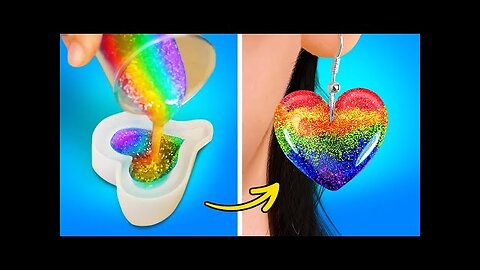 Easy DIY Jewelry & Stunning Epoxy Resin Crafts You Need To Try At Home ✨💎