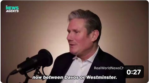 “So Let Us Ask, You Have to Choose Between Davos and Westminster?”