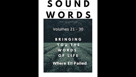 Sound Words, Where Eli Failed