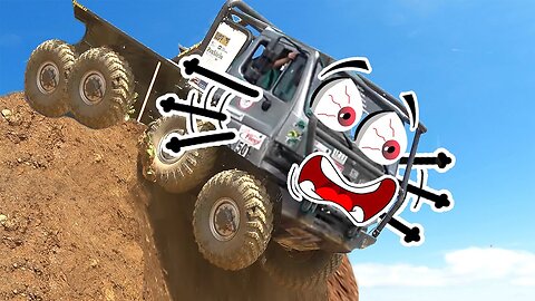 Mercedes Benz 8x8 Off Road Truck | Truck Trial | Doodles