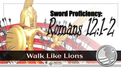 "Romans 12:1-2" Walk Like Lions Christian Daily Devotion with Chappy Apr 9, 2021