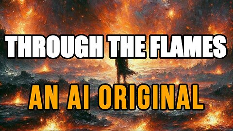 Through The Flames - an AI Original