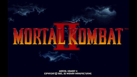 Streaming Mortal Kombat 2 1993 for MAME Arcade emulator.