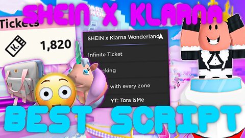 (2022 Pastebin) The *BEST* SHEIN-x-Klarna-Wonderland Script! FREE UGC and Infinite Tickets