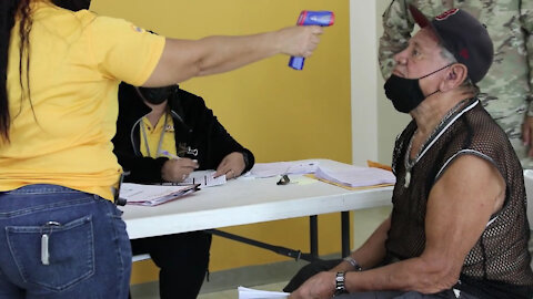 PRNG vaccinates residents at Elderly Home in San Juan, PR