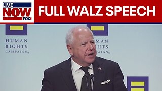 FULL SPEECH: Tim Walz speaks at Human Rights Campaign dinner | LiveNOW from FOX