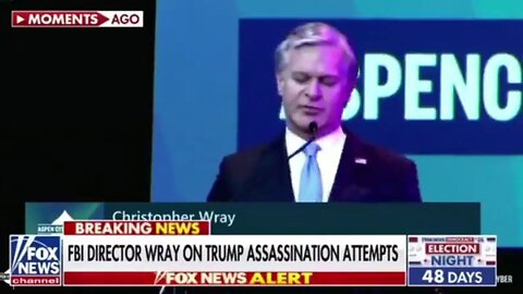 NO ONE TRUSTS Chris Wray As He Says 'Full Force' Of FBI Is Investigating Trump Assassination Attempt