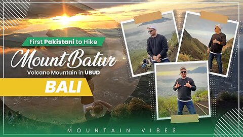 First Pakistani to Hike Mount Batur | Volcano Mountain in Ubud | Bali