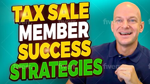 Tax Sale Newbie Success Strategies