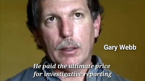 In memory of Gary Webb - A hero of authentic Journalism