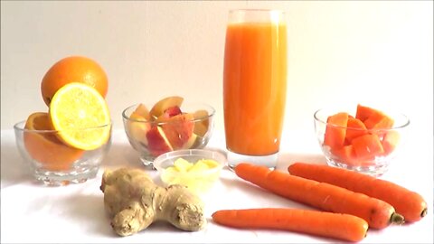 Carrot juice for glowing skin