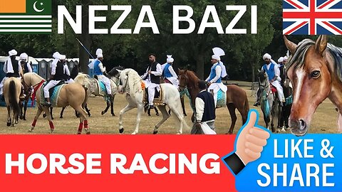 Tent Pegging Neza Bazi in Ward End Park Mela Birmingham 2022 Part 2