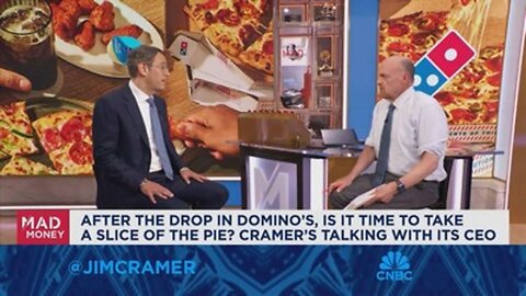 Domino's Pizza CEO Russell Weiner goes one-on-one with Jim Cramer| VYPER ✅