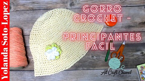 Gorro en crochet para Principantes