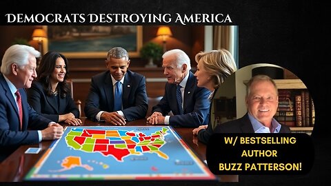 The dark secrets of the Clintons, Obamas, and the Democrat Party with BUZZ PATTERSON!