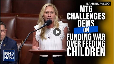 MTG Challenges Dems for Funding Ukraine War Over Feeding American Children