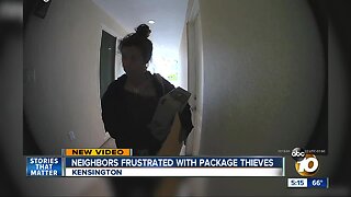 Kensington neighbors frustrated with package thieves