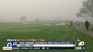 Fog delay hits Farmers Insurance Open day 3