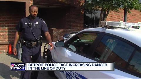 Detroit police face increasing danger in the line of duty