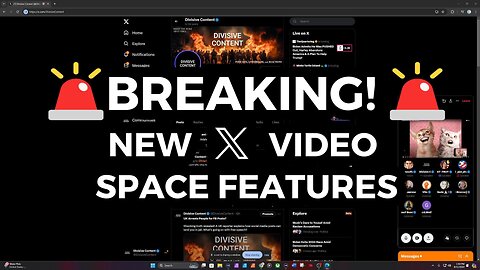 New Twitter Video Space Features