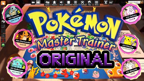 Pokémon Mestre dos Treinadores RPG - Conhecendo os Mapas (Original)