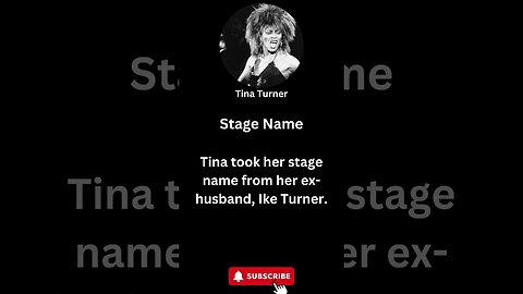 The Birth of "Tina": How She Chose Her Iconic Stage Name #shorts #tinaturner #rocknroll